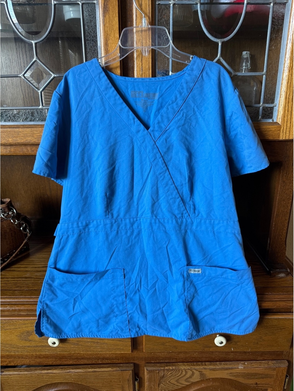 Grey’s Anatomy by Barco Blue Scrub Set XL Top & Pants